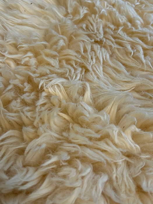 Sheepskin Rug or Furniture Throw - Ivory
