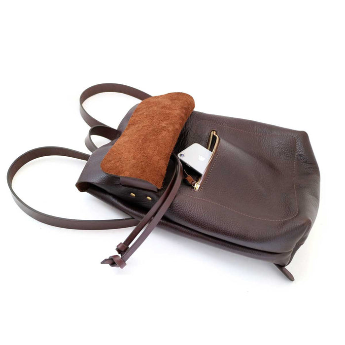 "AMIRA" Leather Backpack
