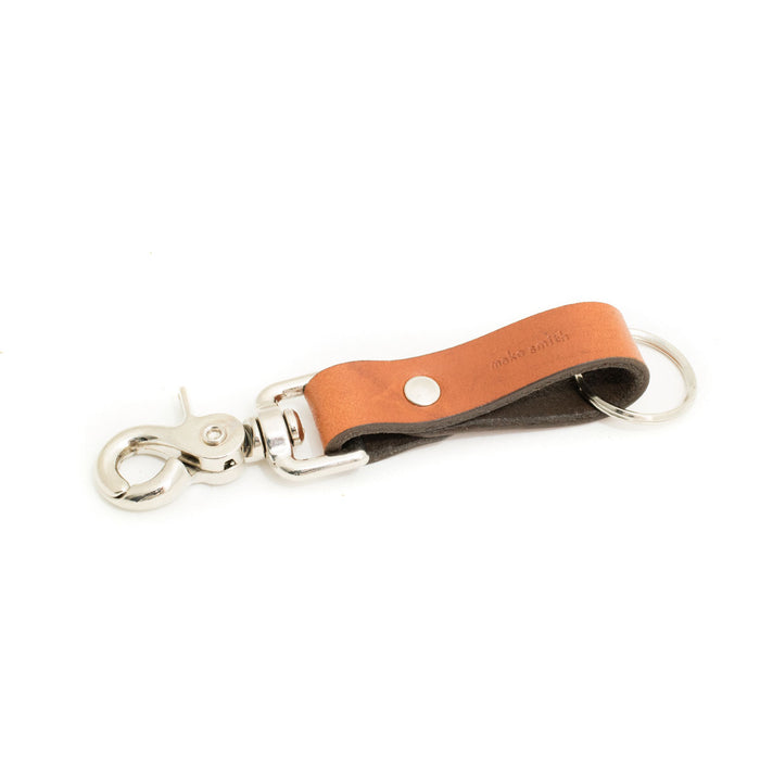 Quick Clip Leather Key Chain  Customizable Quick Clip Leather Key