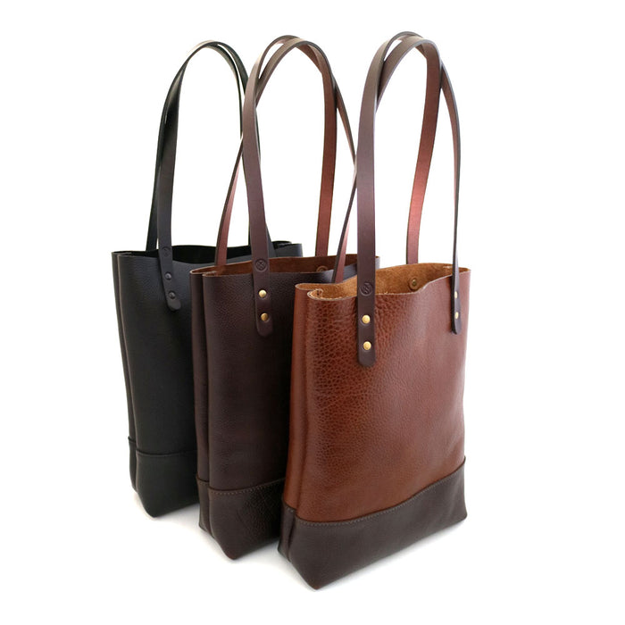 "LYNNE" Tall Shopping Tote